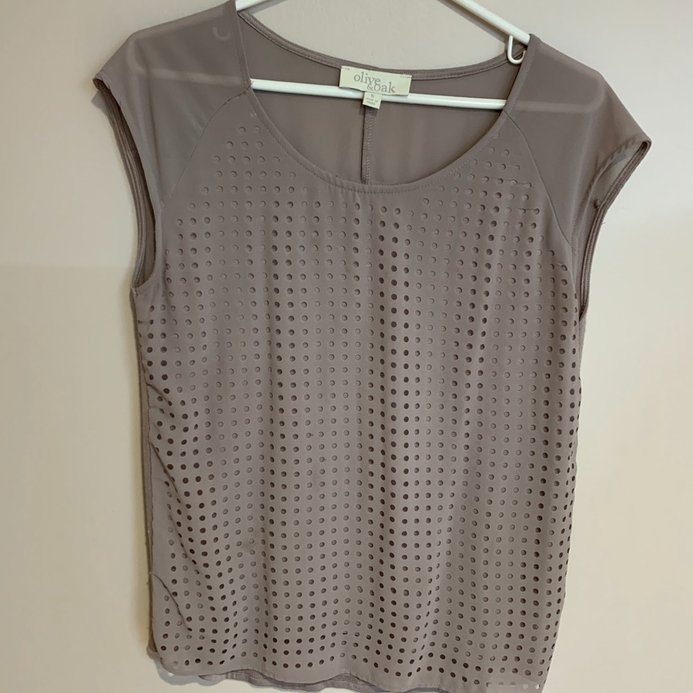 Olive and Bank blouse